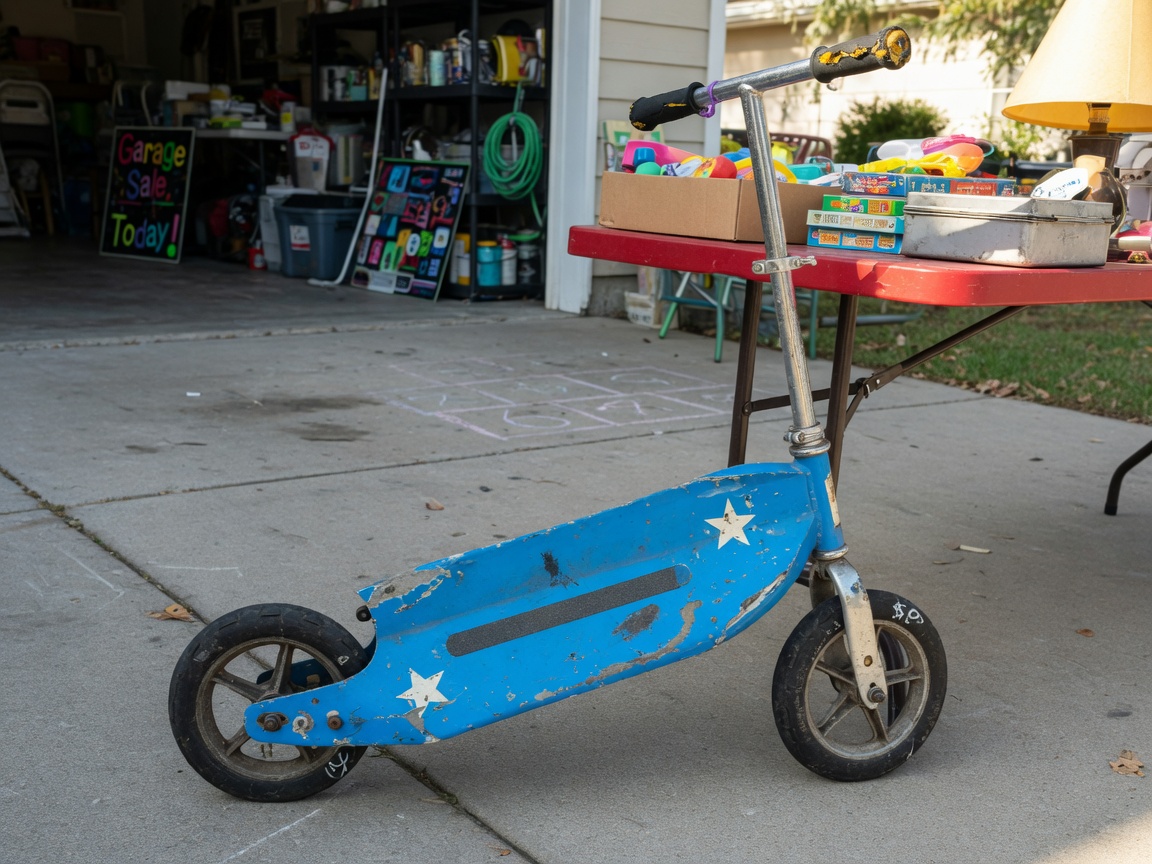 Kids kick scooter