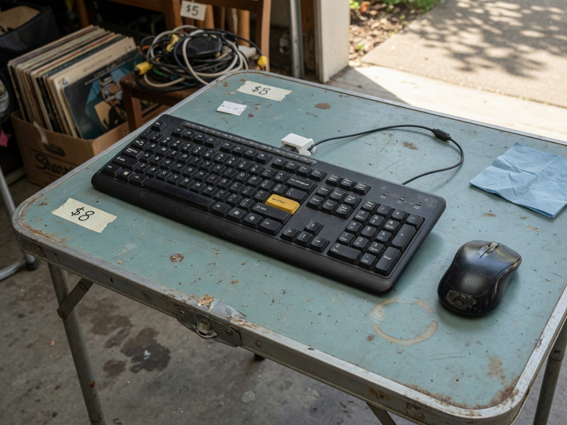 Wireless keyboard and mouse