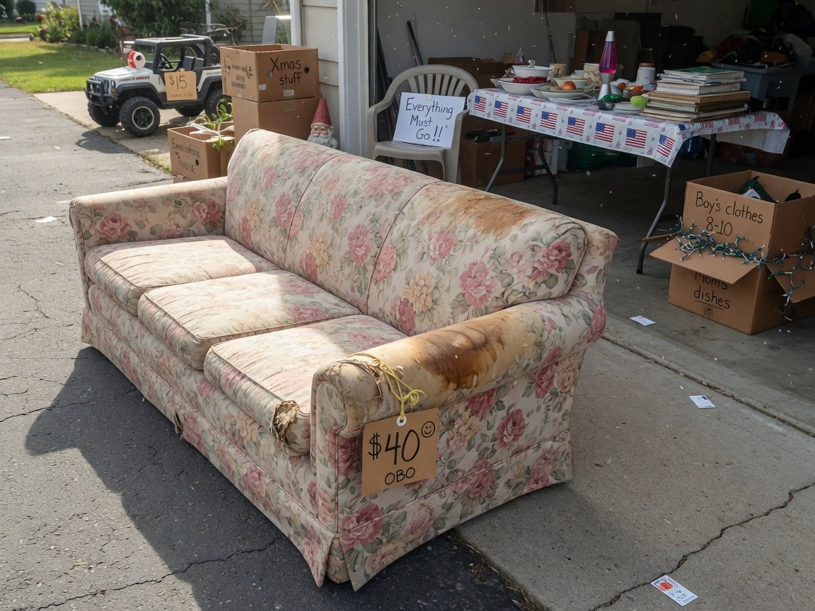The Coffee Stain That Sold the Couch
