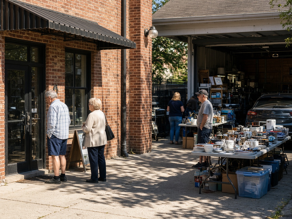 Rocket Merchant Services Showed Up Next to the Garage Sale Listings