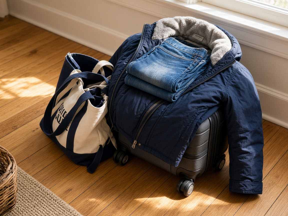 Used Carry-On and Navy Parka Just Hit Nina Cole Garage Sale in Atlanta